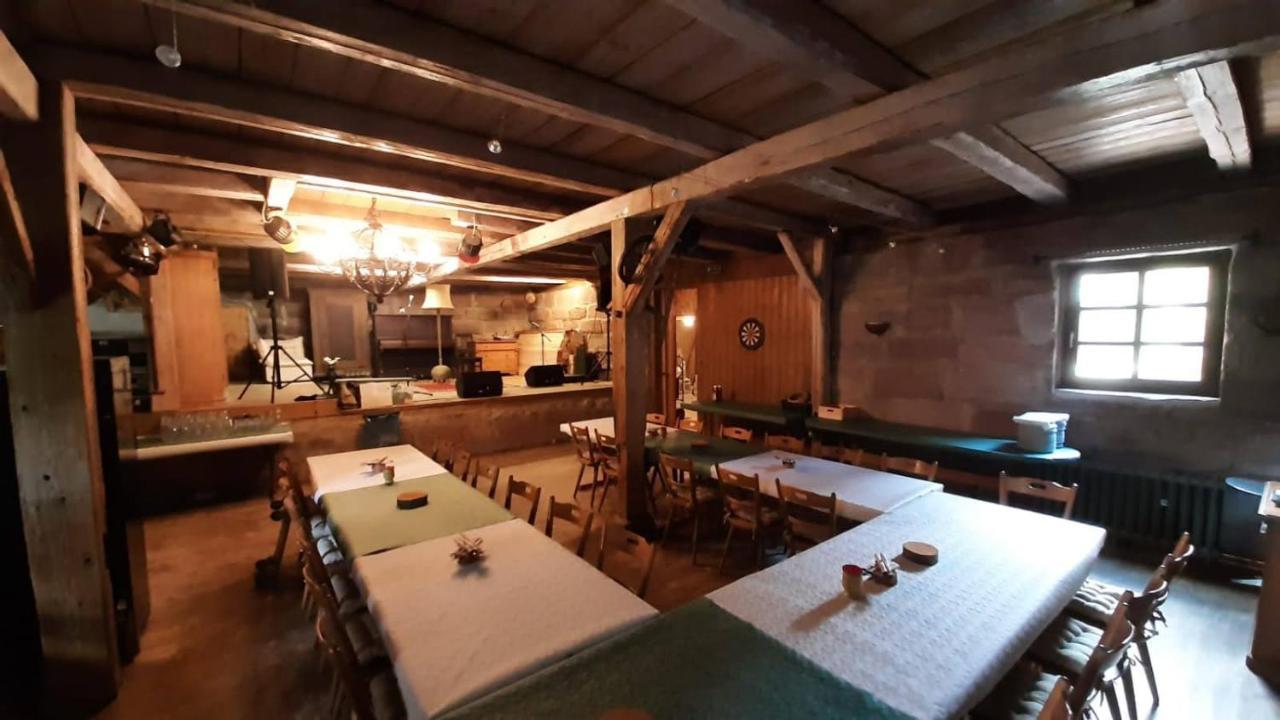 Ferienwohnung Kunst Und Kulturschuppen Hasenmuehle Kammerstein Ngoại thất bức ảnh