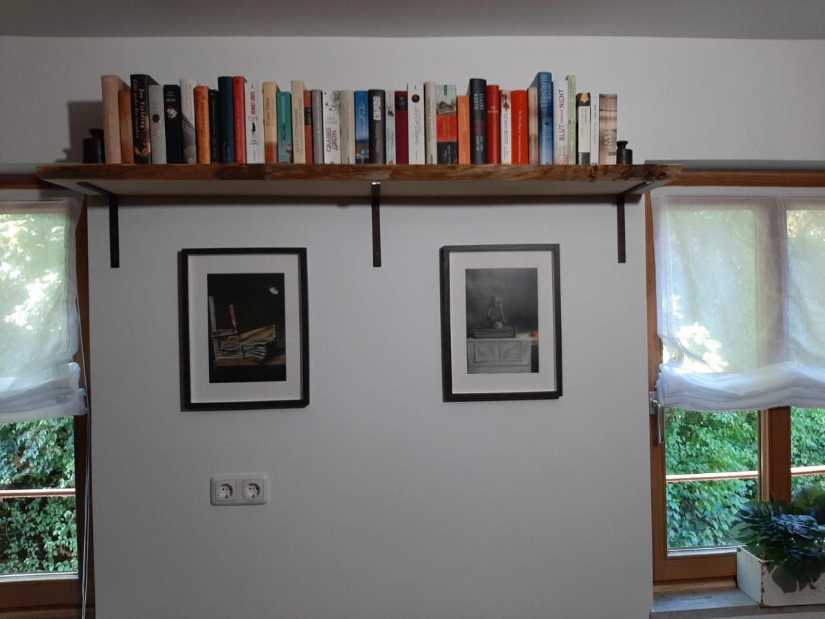 Ferienwohnung Kunst Und Kulturschuppen Hasenmuehle Kammerstein Ngoại thất bức ảnh